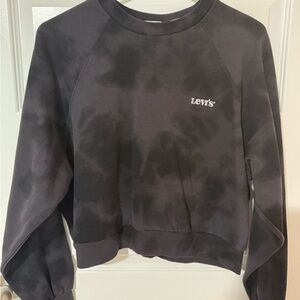 Levi's Dark Tie-Dye Sweatshirt